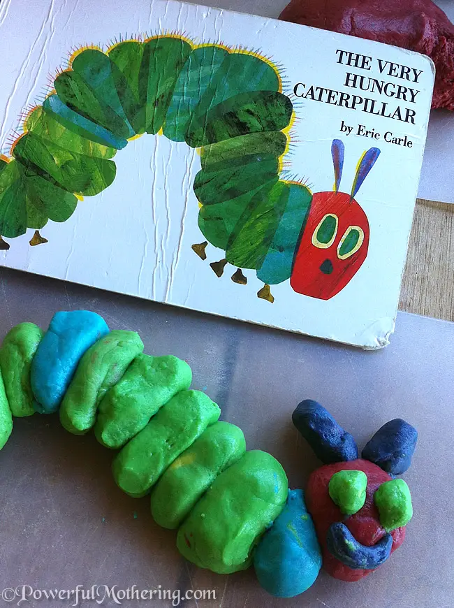 A Very Hungry Caterpillar Activity: Caterpillar to Butterfly with Play