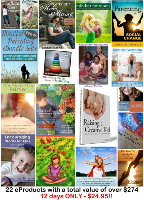 The Mindful Parenting eBundle holds 22 conscious parenting titles a $274 value for only $25