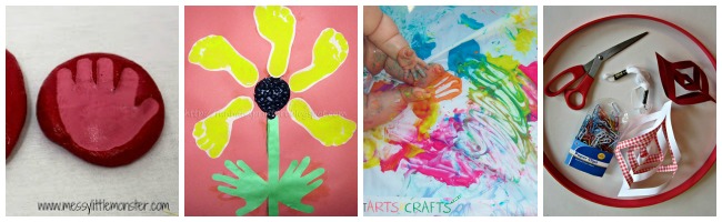 Baby Arts and Crafts Collage