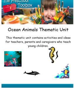Ocean Theme for Preschool and Kindergarten (1)
