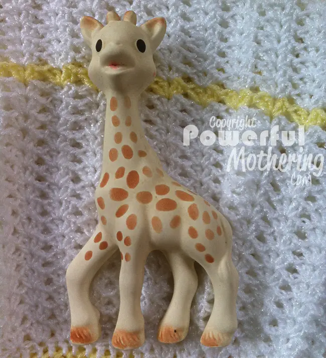 sophie the giraffe review @powermothering