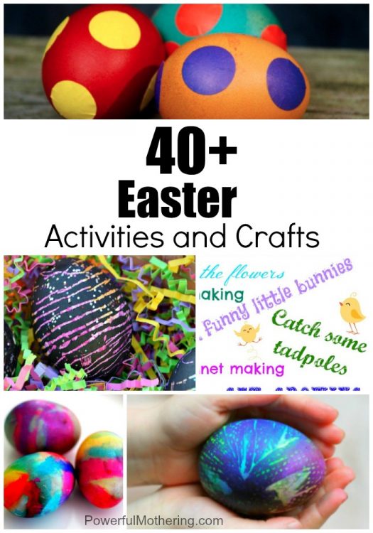 Over 40 Easter Activities And Crafts