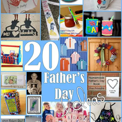 20 Fathers day gift ideas with kids