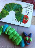 A Very Hungry Caterpillar Activity: Caterpillar to Butterfly with Play Dough