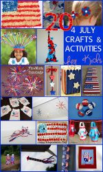 20 4th July Crafts & Activities for Kids
