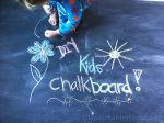 How to Make a DIY Kids Chalk Board