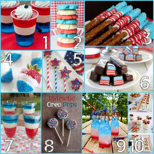 Top 10 Totally Yummy 4th July Inspired Edibles