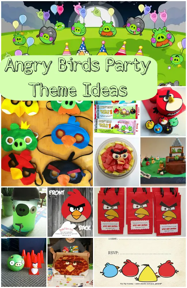 Angry Birds Party Theme Ideas