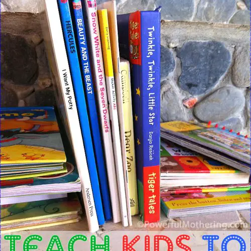 How to Teach Kids to Care for Books