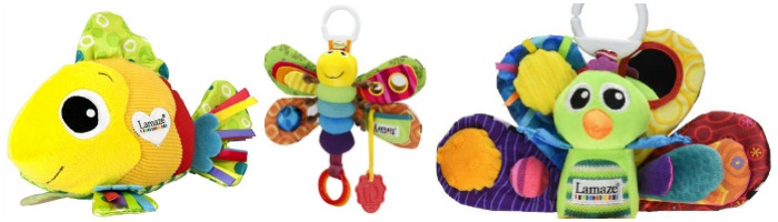 Lamaze makes a bunch of Baby Toys 0-6 month olds