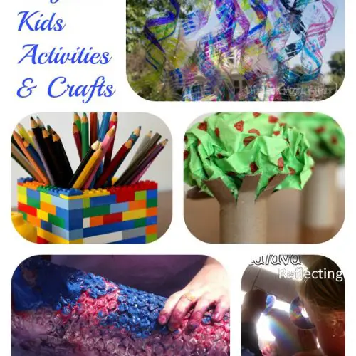 5 Recycled Kids Activities & Crafts