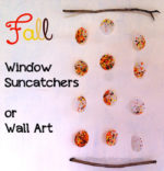Fall Window Sun Catchers or Wall Art