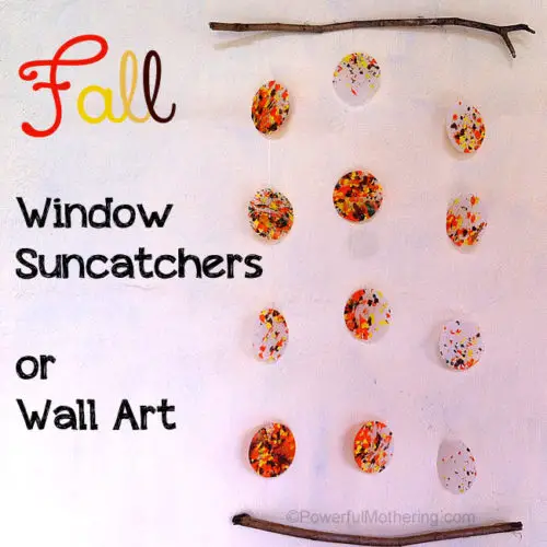 Fall Window Suncatchers or Wall Art