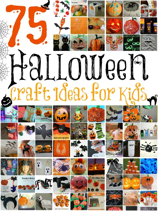 75 Halloween Craft Ideas for Kids