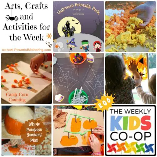 Arts, Crafts and Activities for the Week - Happy Halloween!