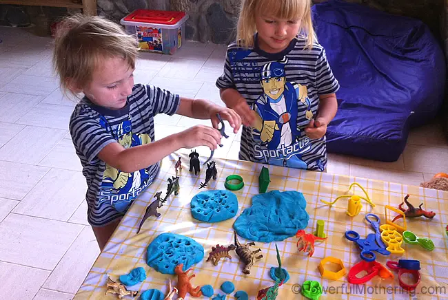 Dinosaur Weekend with Playdough and More