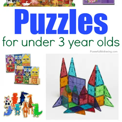 Puzzles That Are Perfect For Children Under 3 Years Old