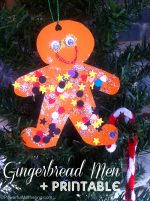 Gingerbread Men, Christmas Tree and Star Printables