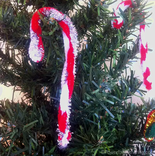 pipecleaner candy canes