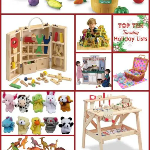 Top 10 Lists: Pretend Play Toys for under 3 year olds