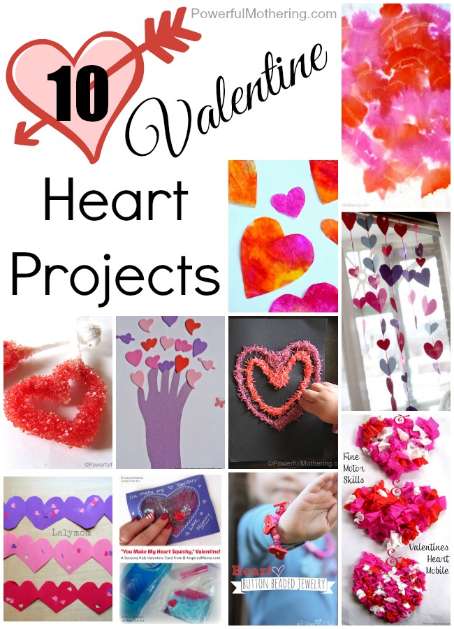 10 Valentine Heart Projects