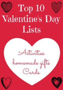 10 Valentine lists