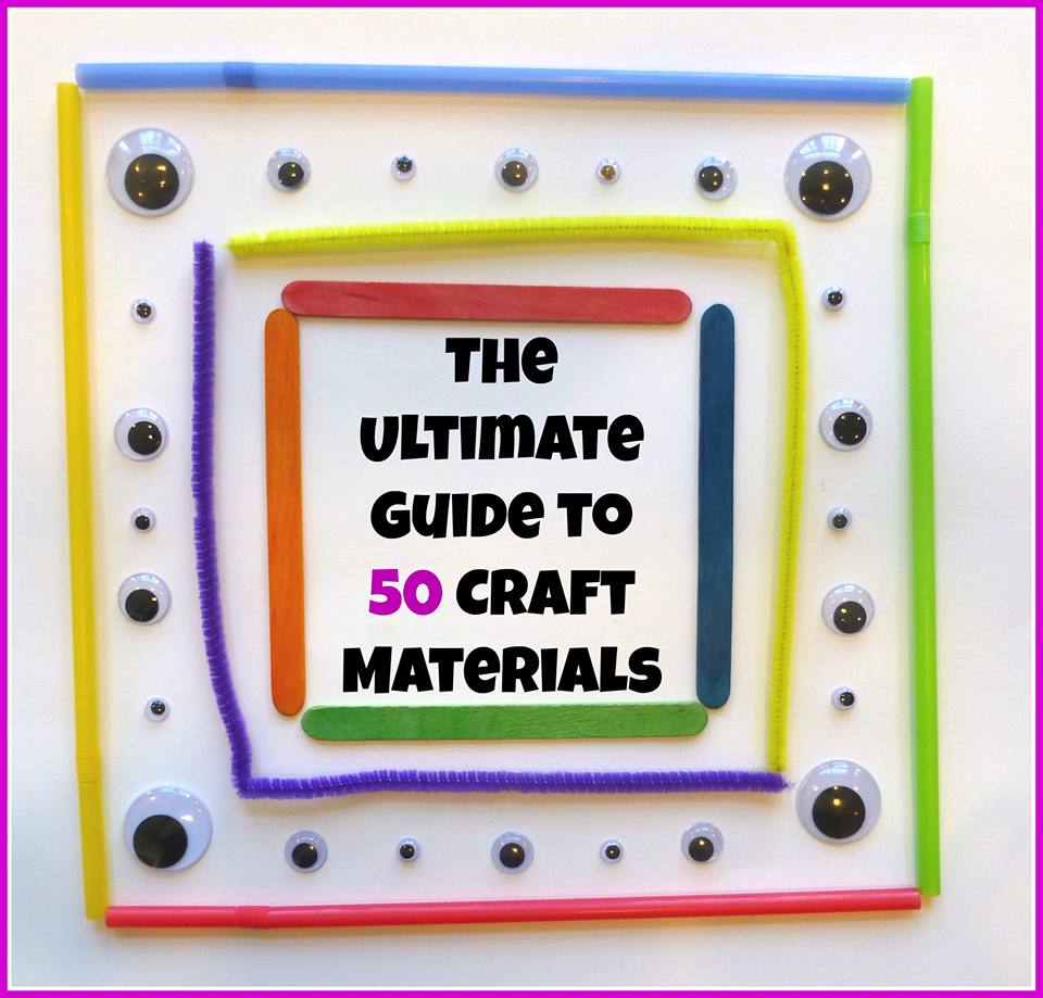 the ultimate guide to 50 craft materials
