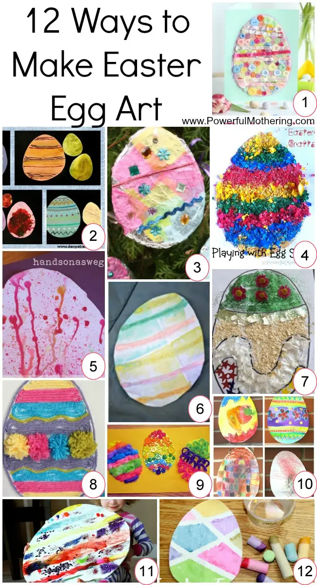 12 Ways to Make Easter Egg Art
