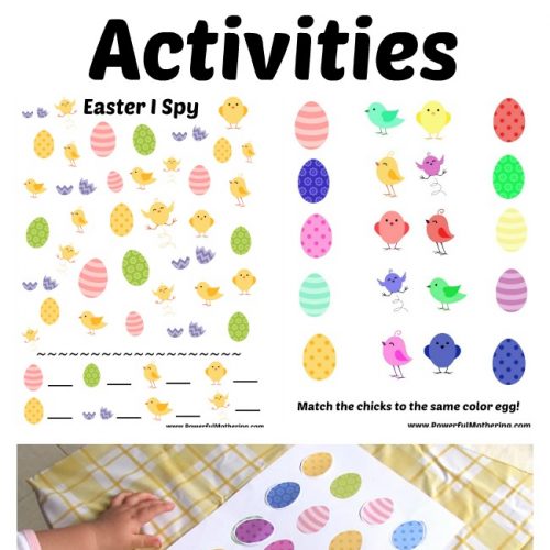 Easter Printable Activities for Kids