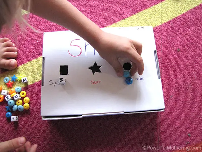 learn shapes and fine motor skills
