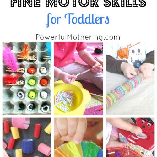 20 Fine Motor Skills for Toddlers