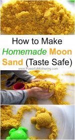 How to Make Homemade Moon Sand Recipe (Taste Safe)
