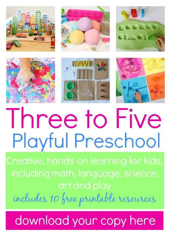 Three to Five Playful Preschool with PowerfulMothering.com