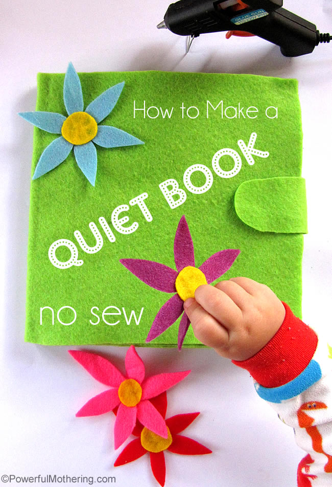 how to make quiet book step by step