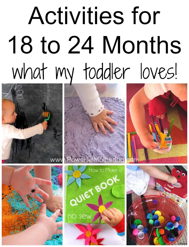 Toddler Activities For 18 To 24 Month