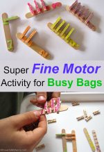 Super Fine Motor Activity for Busy Bags