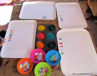 Easy Finger Paint Recipe - Little Bins for Little Hands