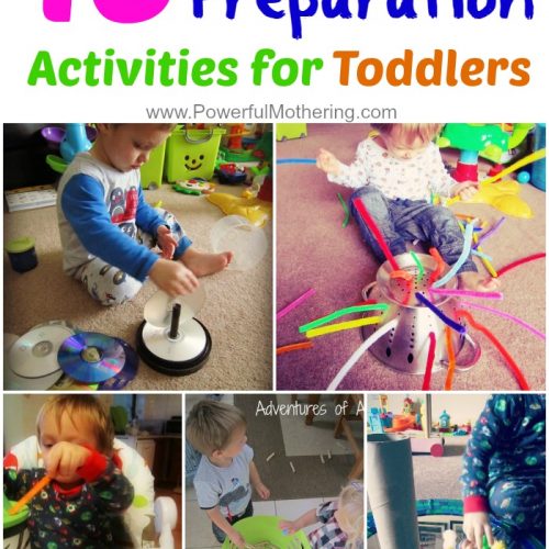 16 No Preparation Activities To Keep Toddlers Busy from PowerfulMothering.com