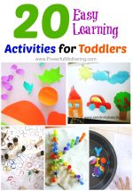 20 Easy Learning Activities for Toddlers
