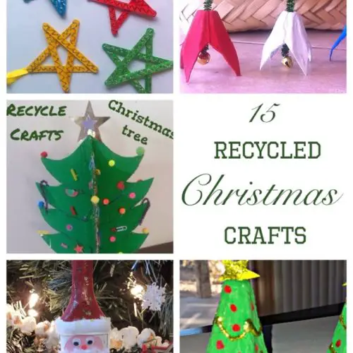 15 recycled xmas crafts