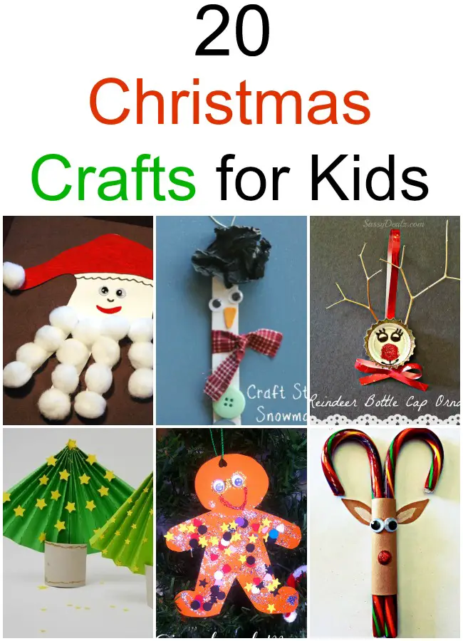 20 Christmas Crafts for Kids