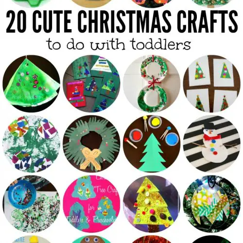 20 Cute Christmas Crafts for Toddlers