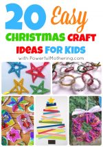20 Easy Christmas Craft Ideas for Kids