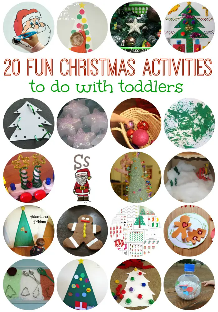 20 FUN Christmas Activities to do with Toddlers on Lalyom - I want to do some of these this year!