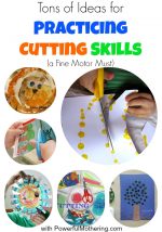Tons of Ideas for Practicing Cutting Skills (a Fine Motor Must)