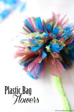 Plastic Bag Flowers – Cutting Skills in Practice