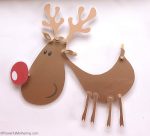 Printable Reindeer  – Christmas Busy Bags