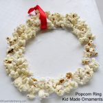 Easy Popcorn Ring – Kid Made Ornaments