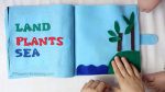 Creation: Land, Plants & Sea- No Sew Quiet Book for Toddlers