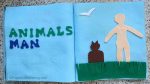 Creation: Animals & Man – No Sew Quiet Book for Toddlers